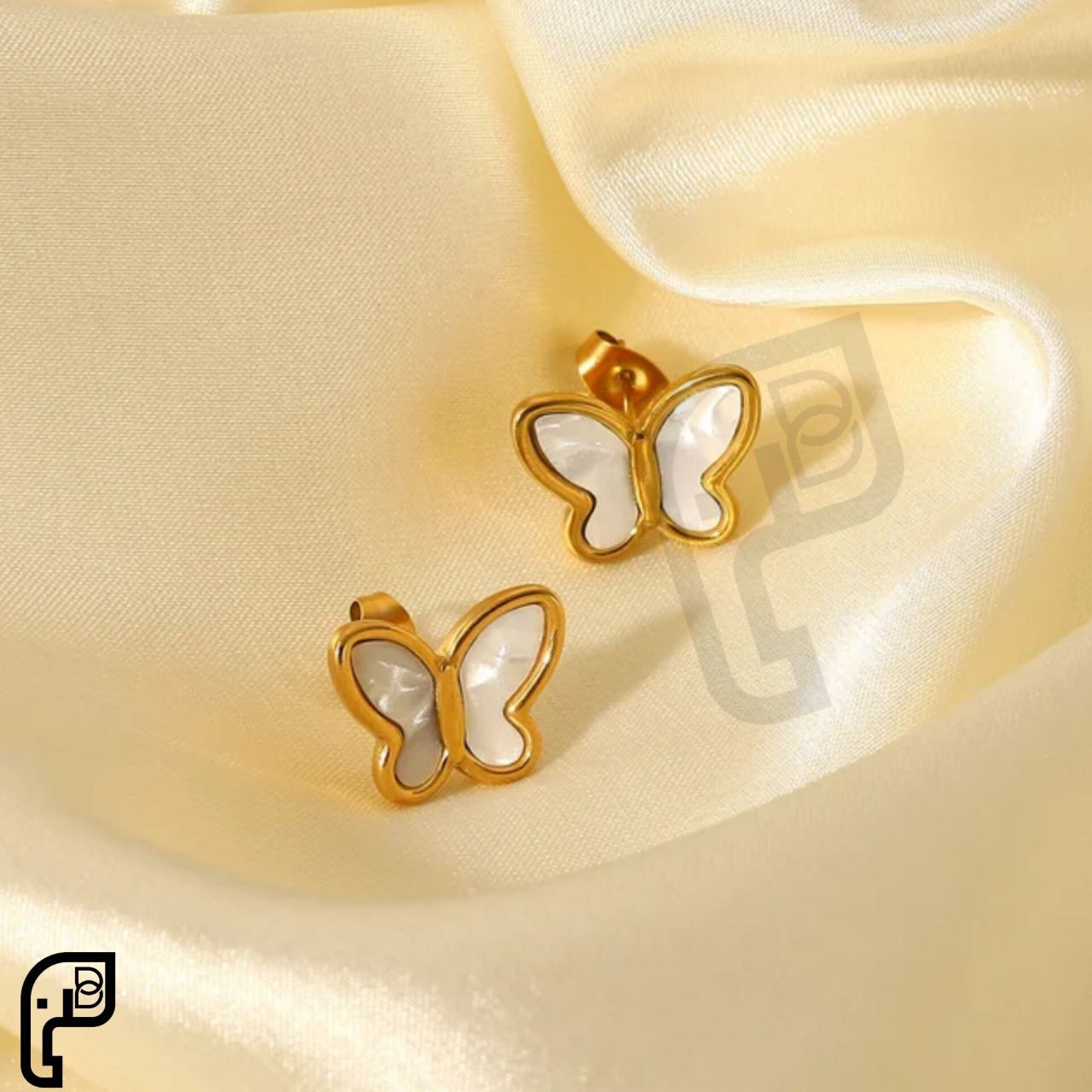 Pearl Butterfly Earrings