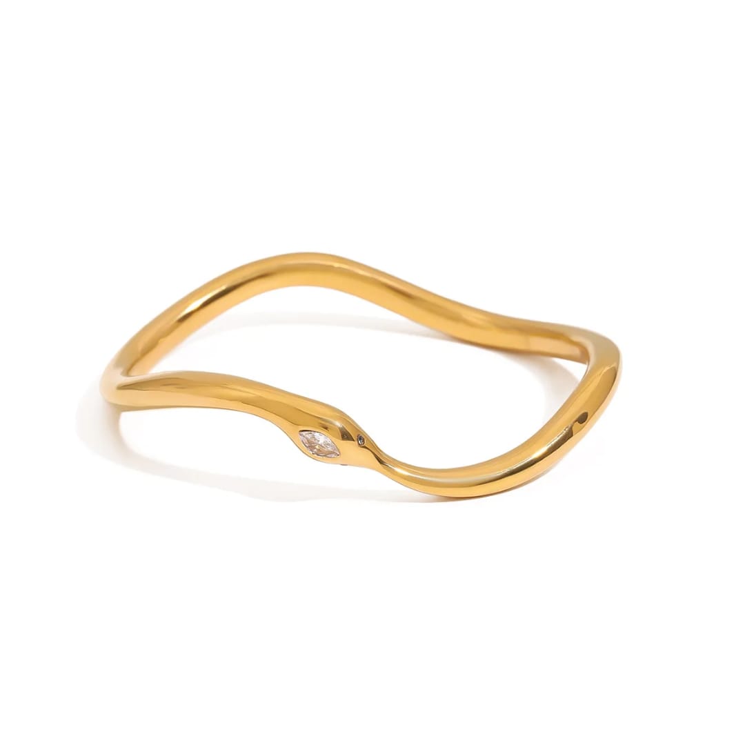 Golden Serpent Bracelet