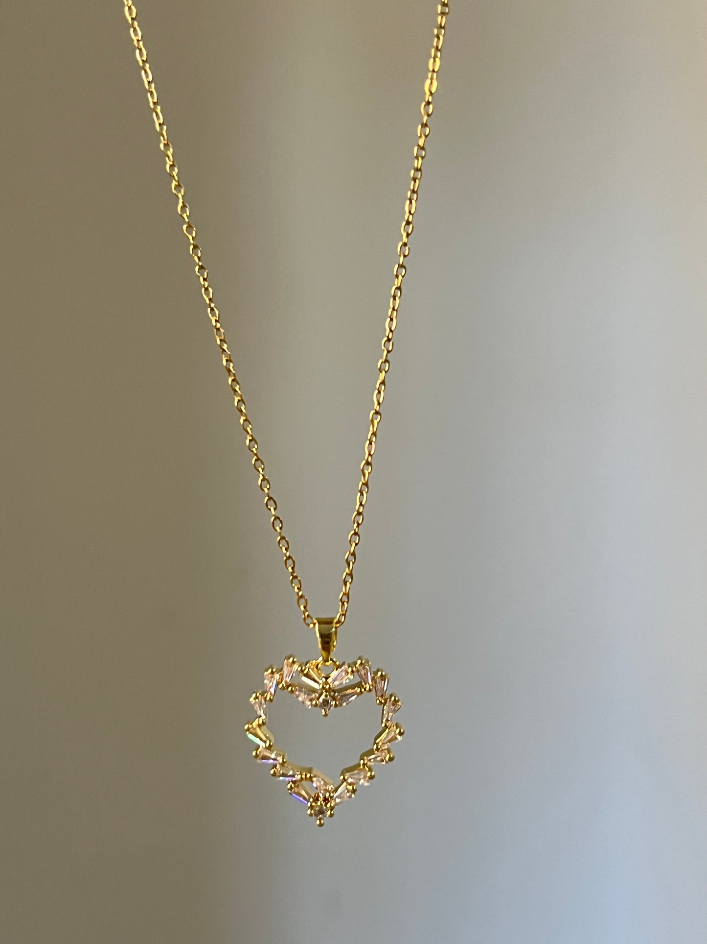 Golden Heart Locket