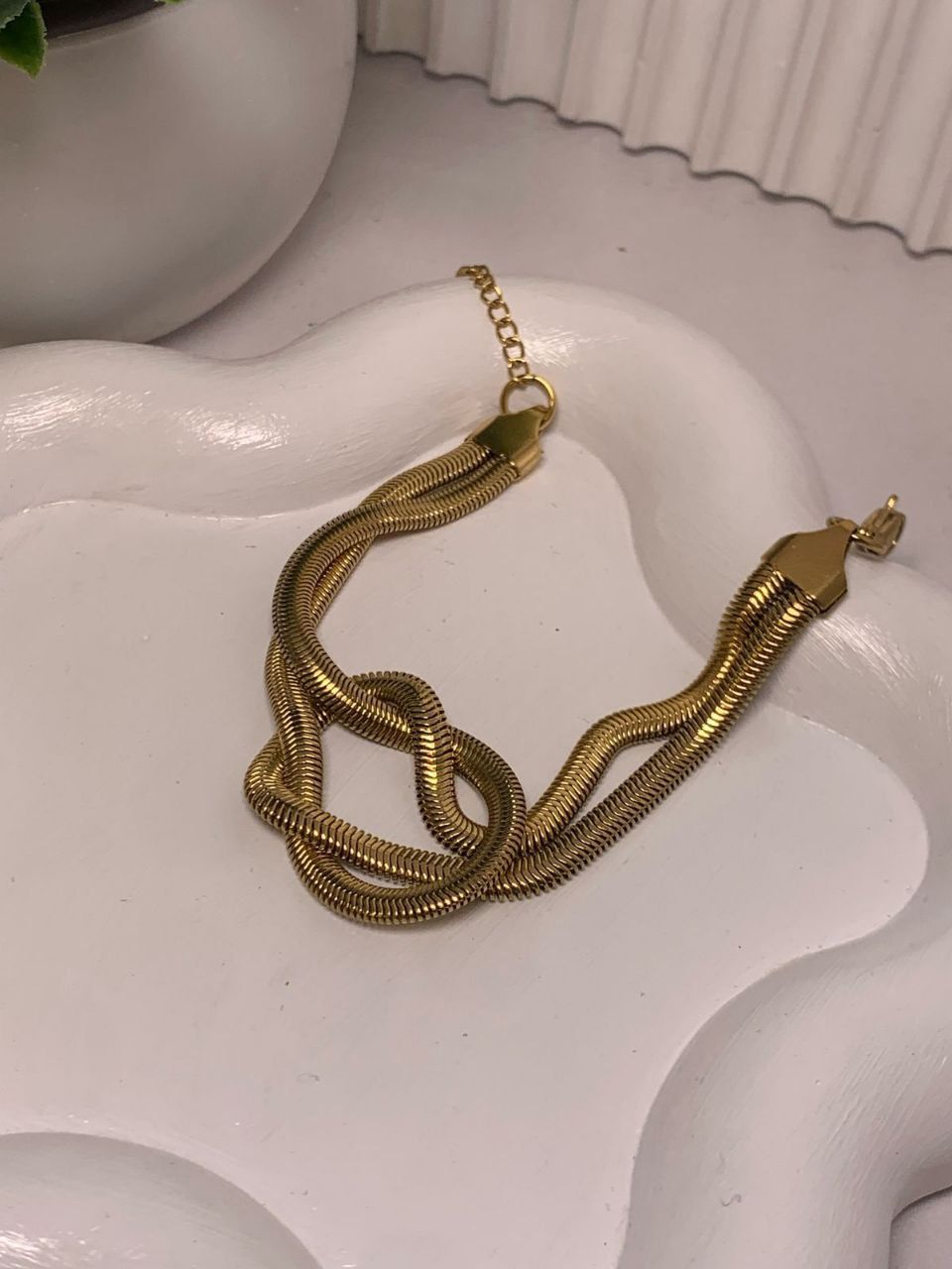 Golden Knot Bracelet