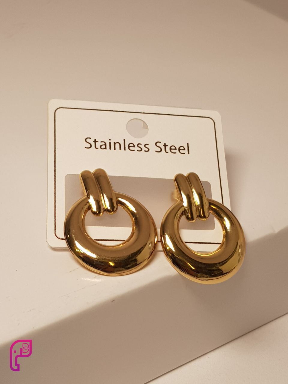 Golden Hoop Earrings