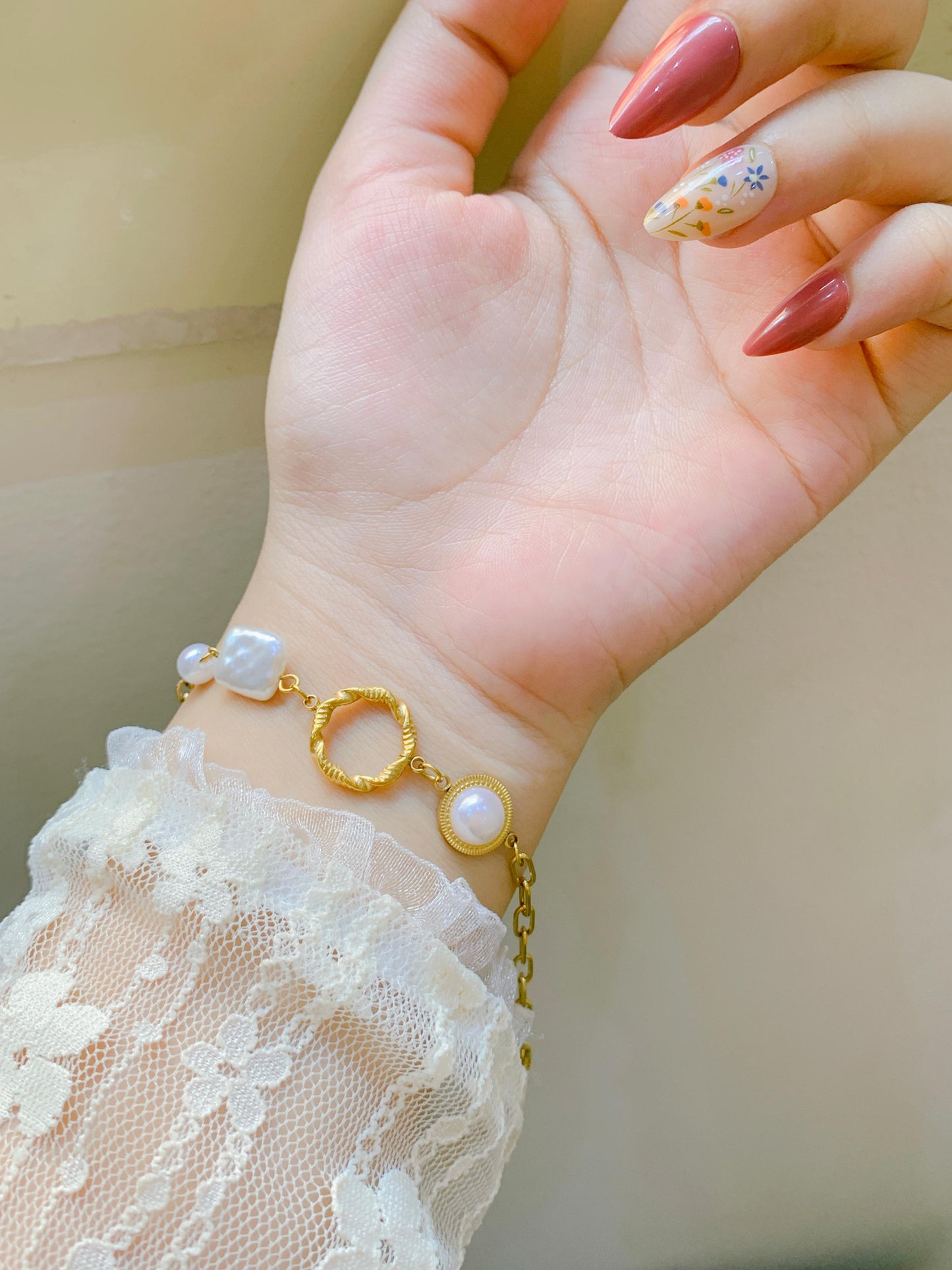 Baroque Pearl Bracelet