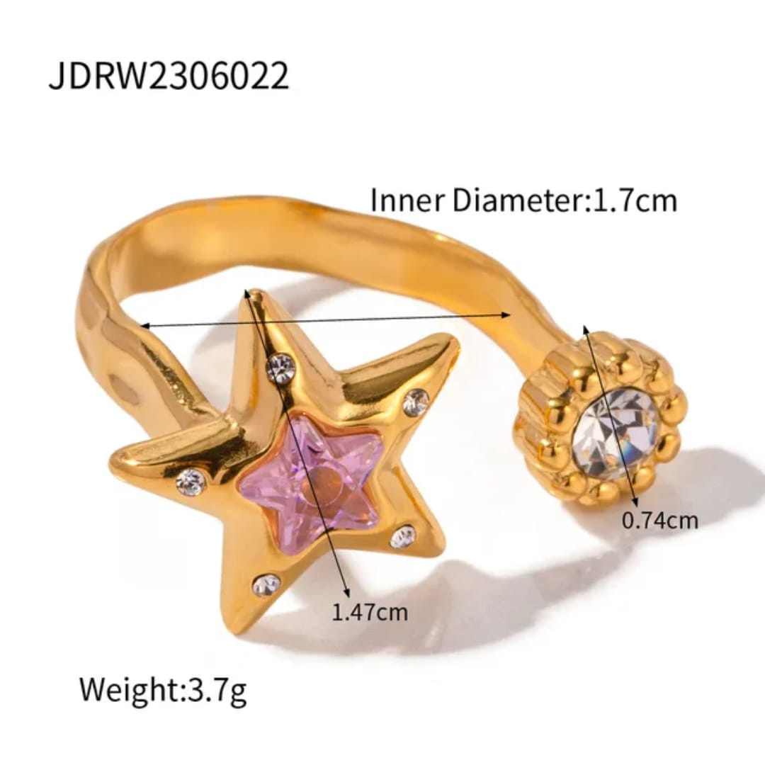 Twinkle Star Ring