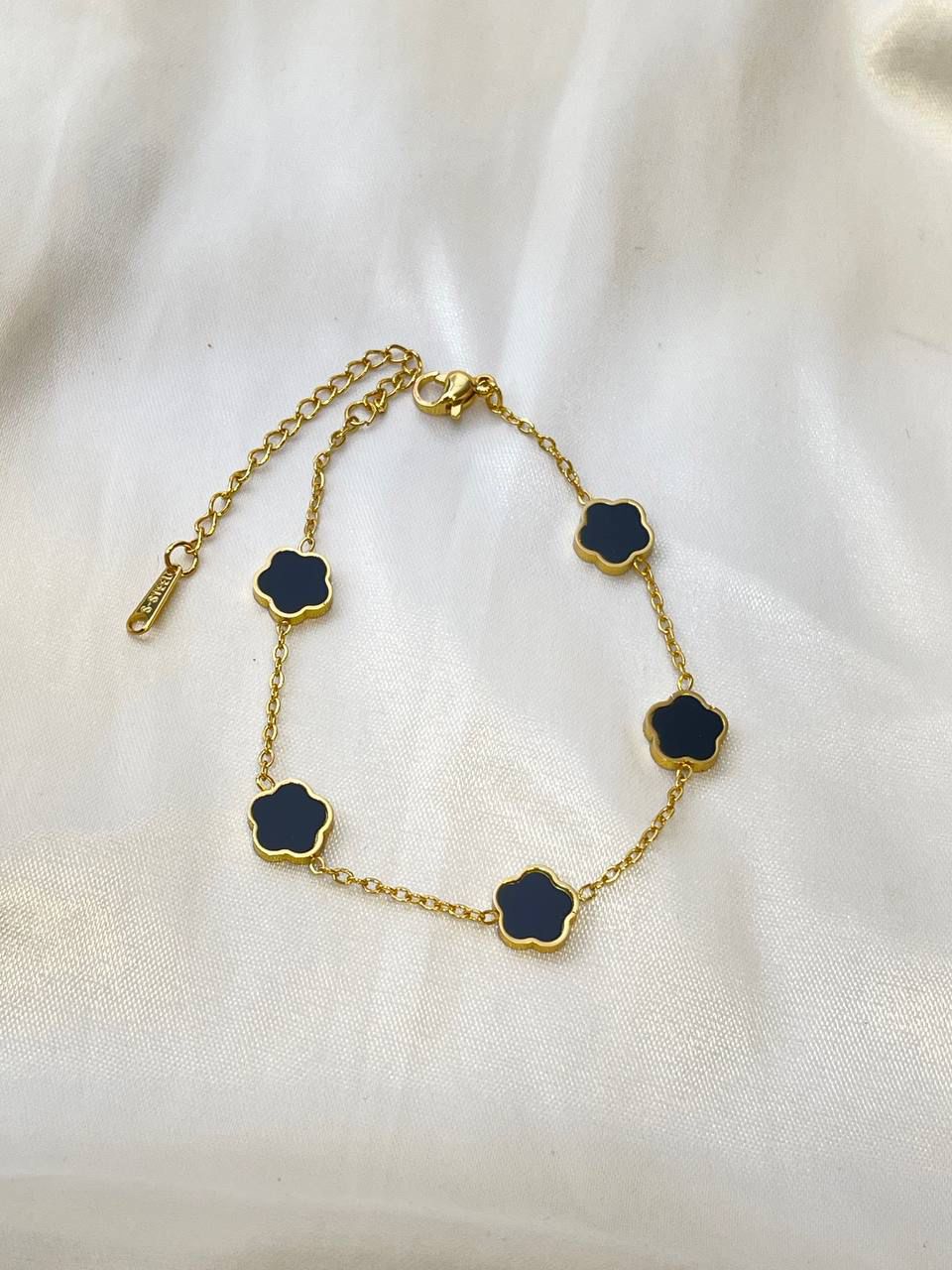 Golden Flower Bracelet