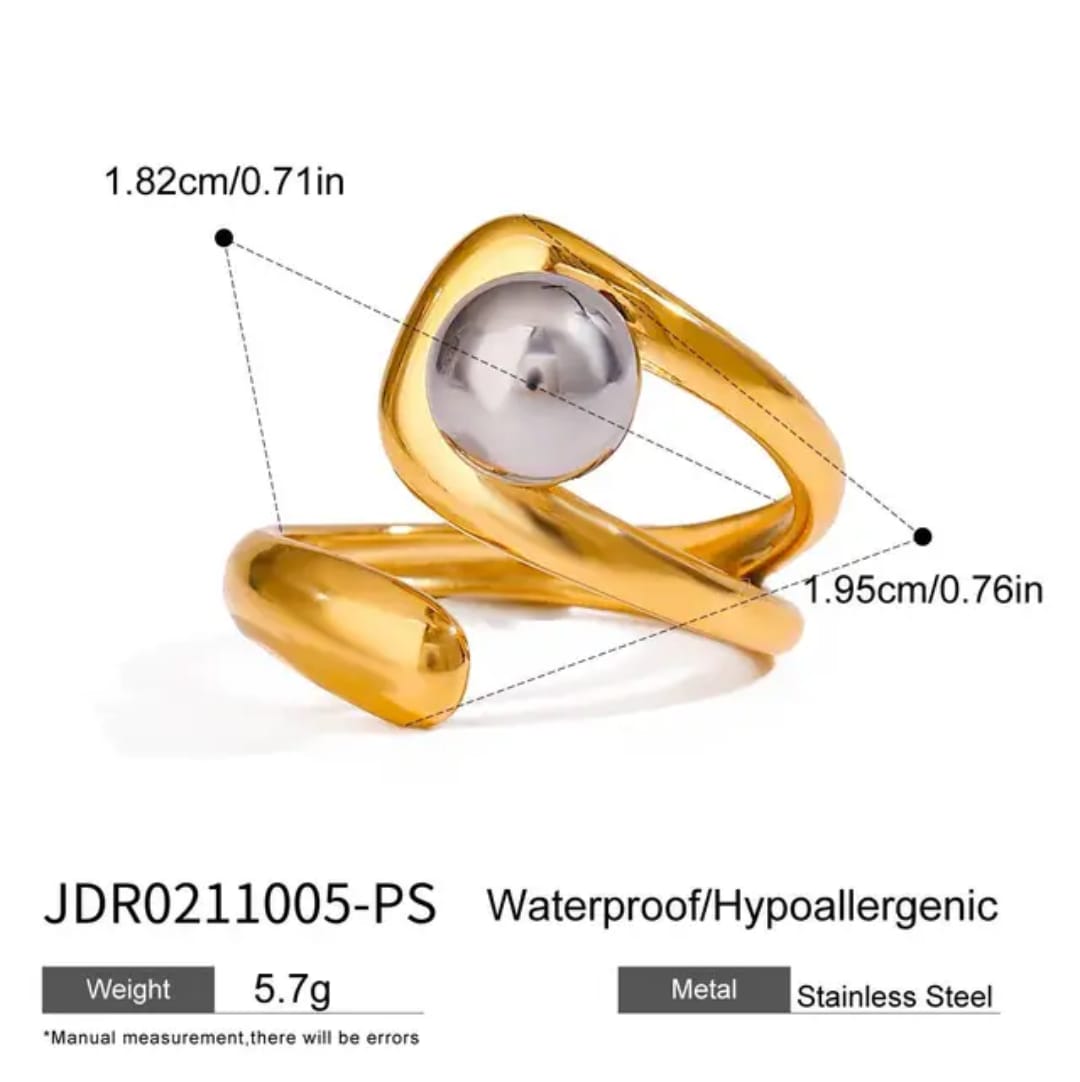 Modern Orb Ring