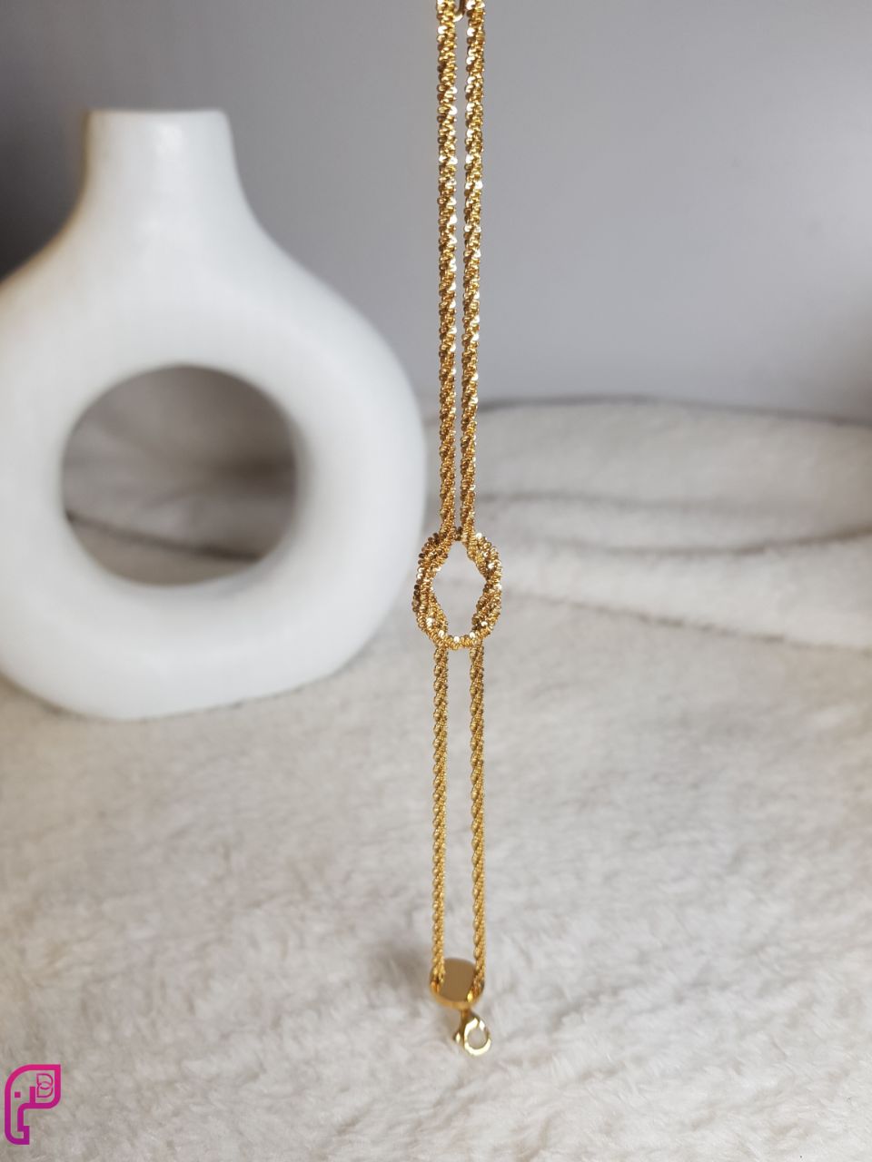 Textured Oval Slider Bracelet