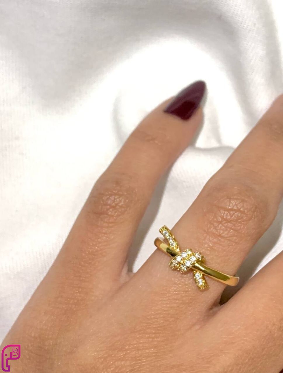 Twinkling Knot Ring