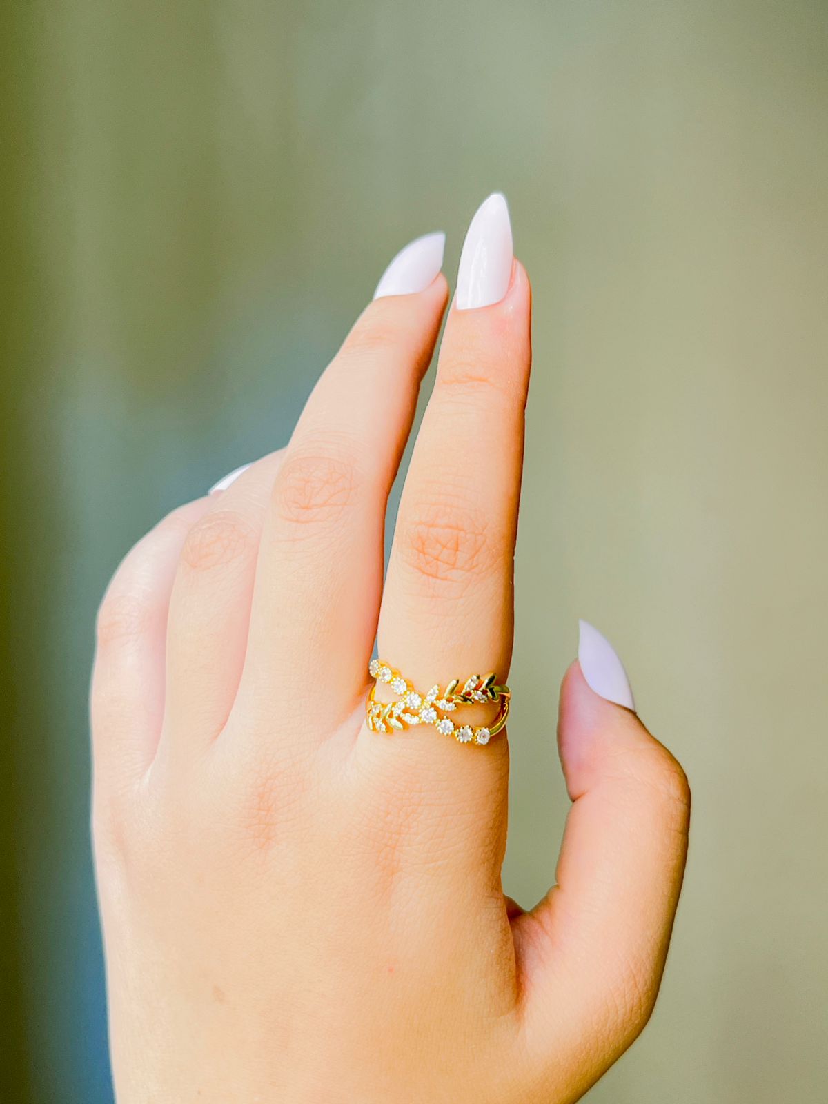 Golden Vine Ring