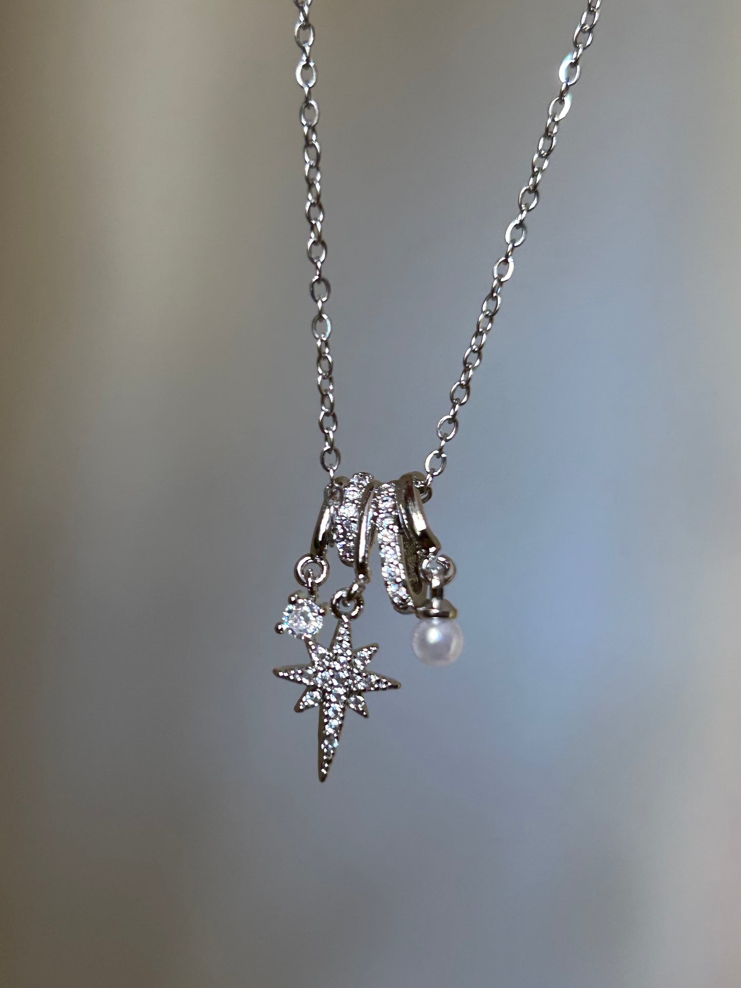 Starry Night Charm Necklace