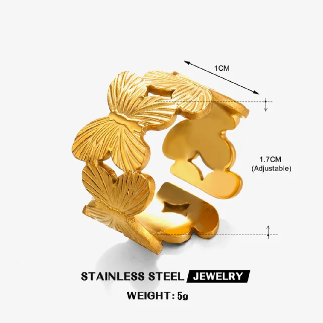 Butterfly Garden Statement Band