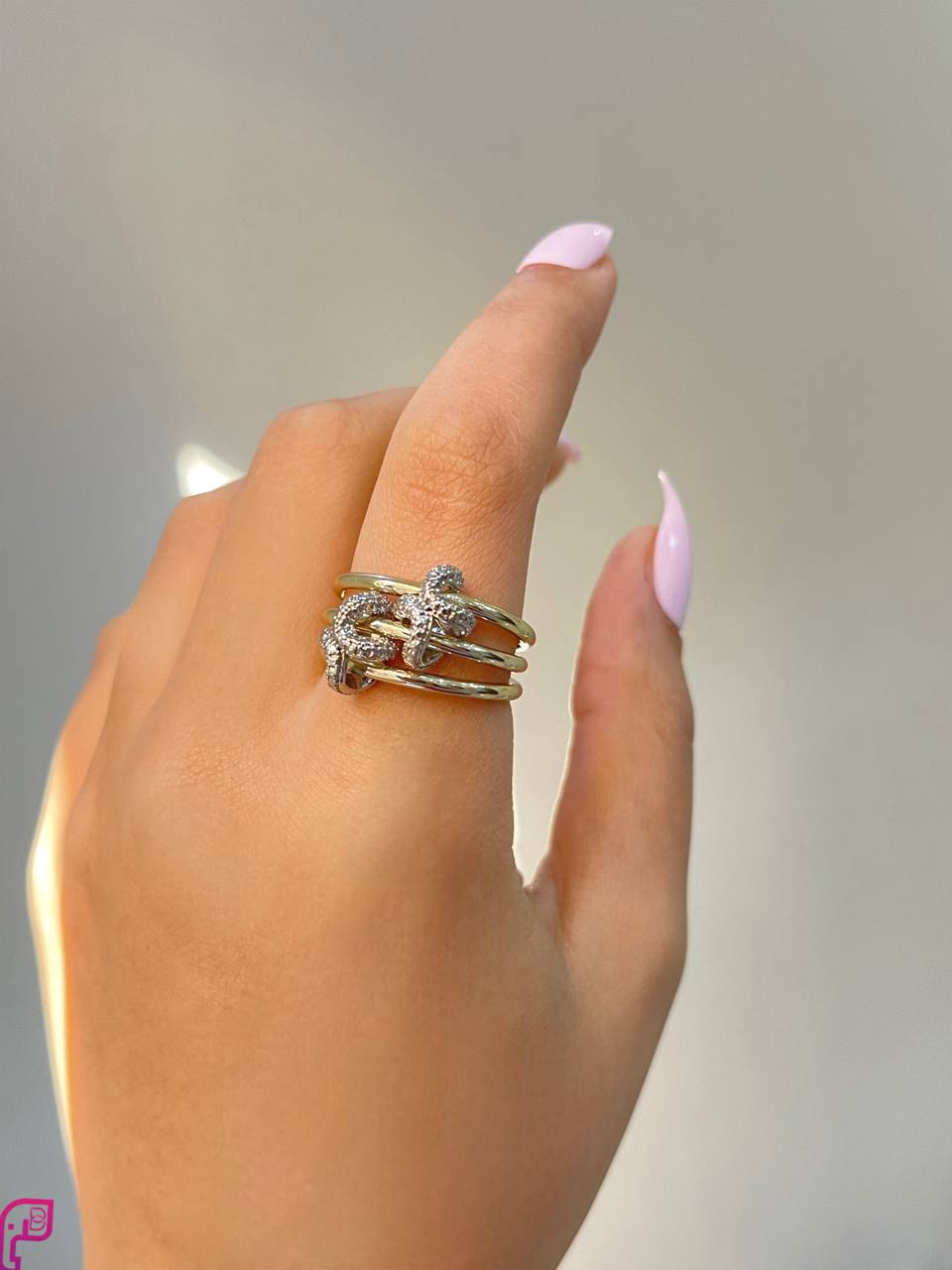 Pave Knot Ring
