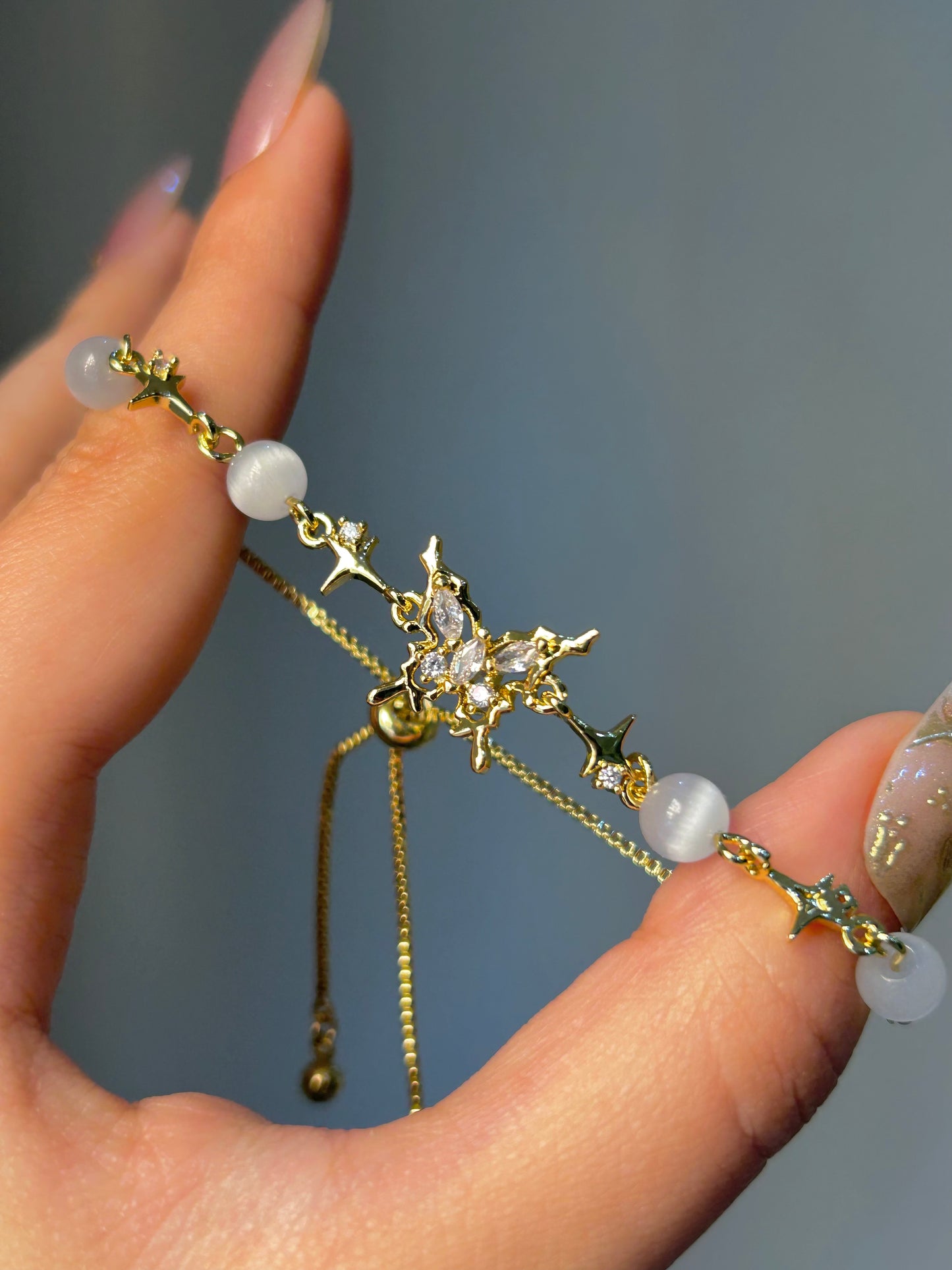 Golden Ginkgo Leaf Bracelet