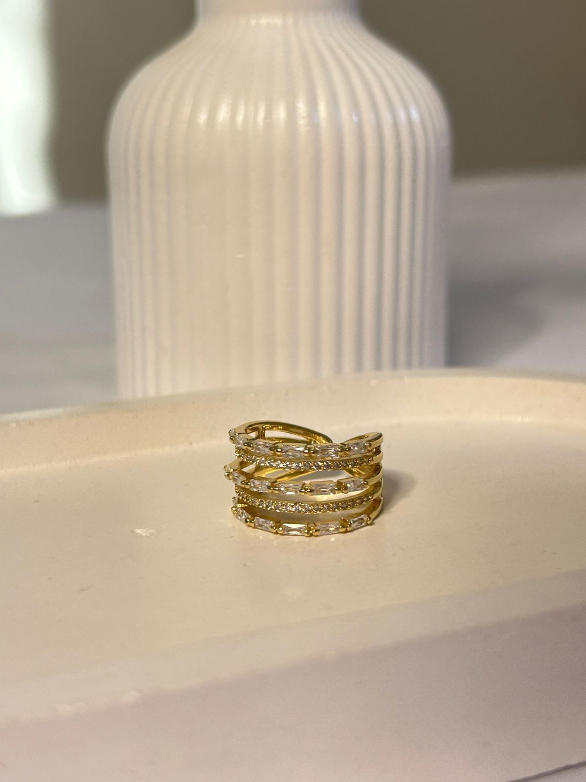 Grand Zircon Eternity Band