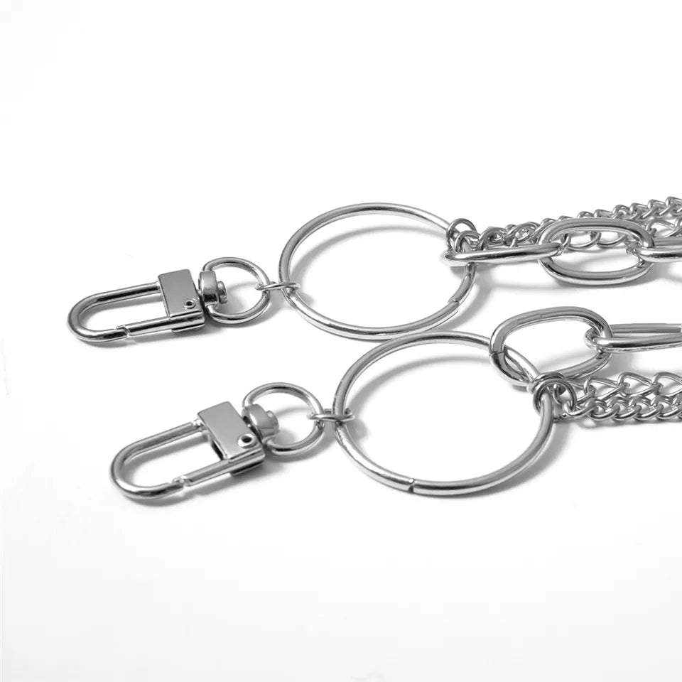Edgy Multi-Chain Belt