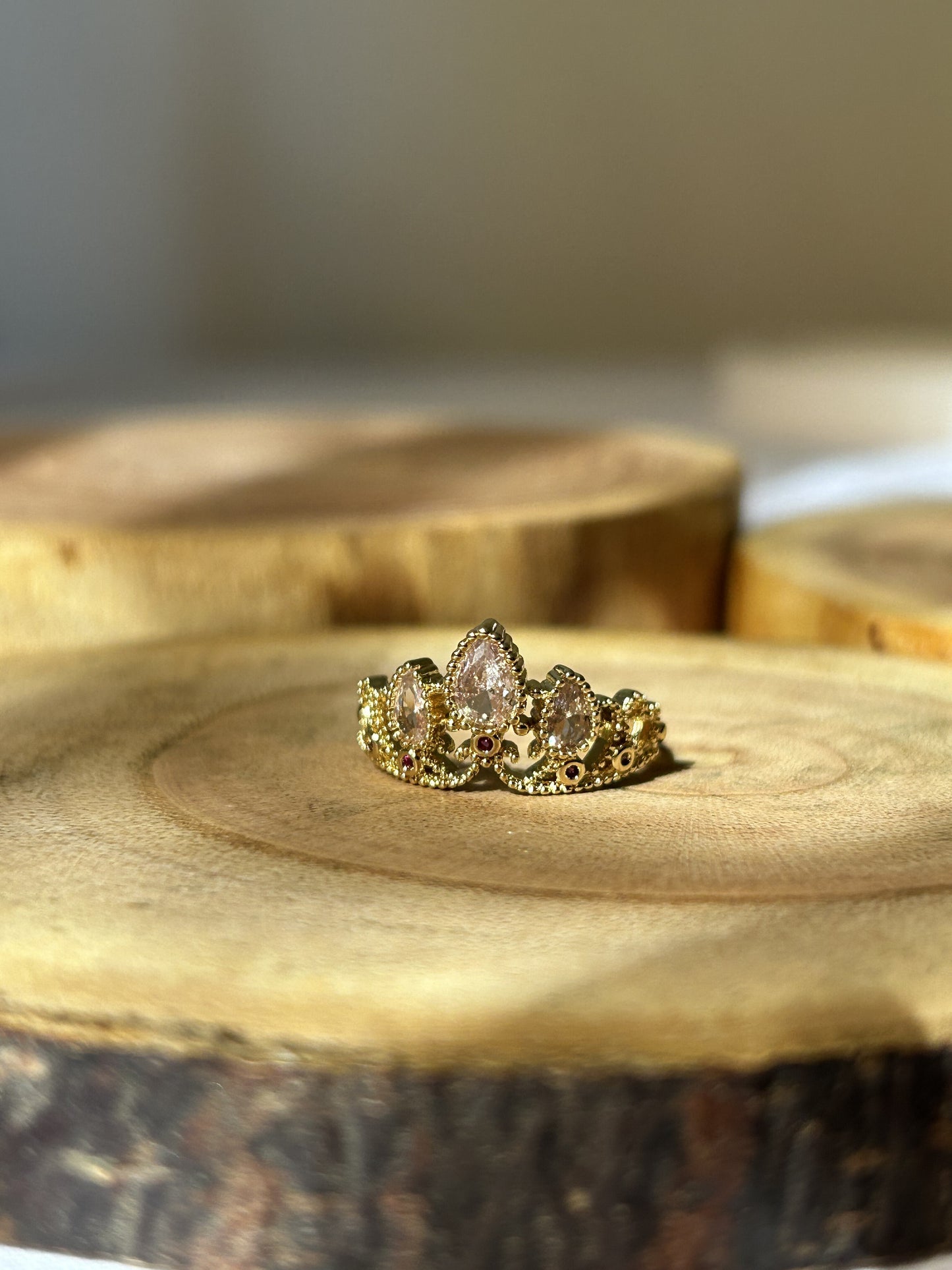 Rapunzel Crown Ring