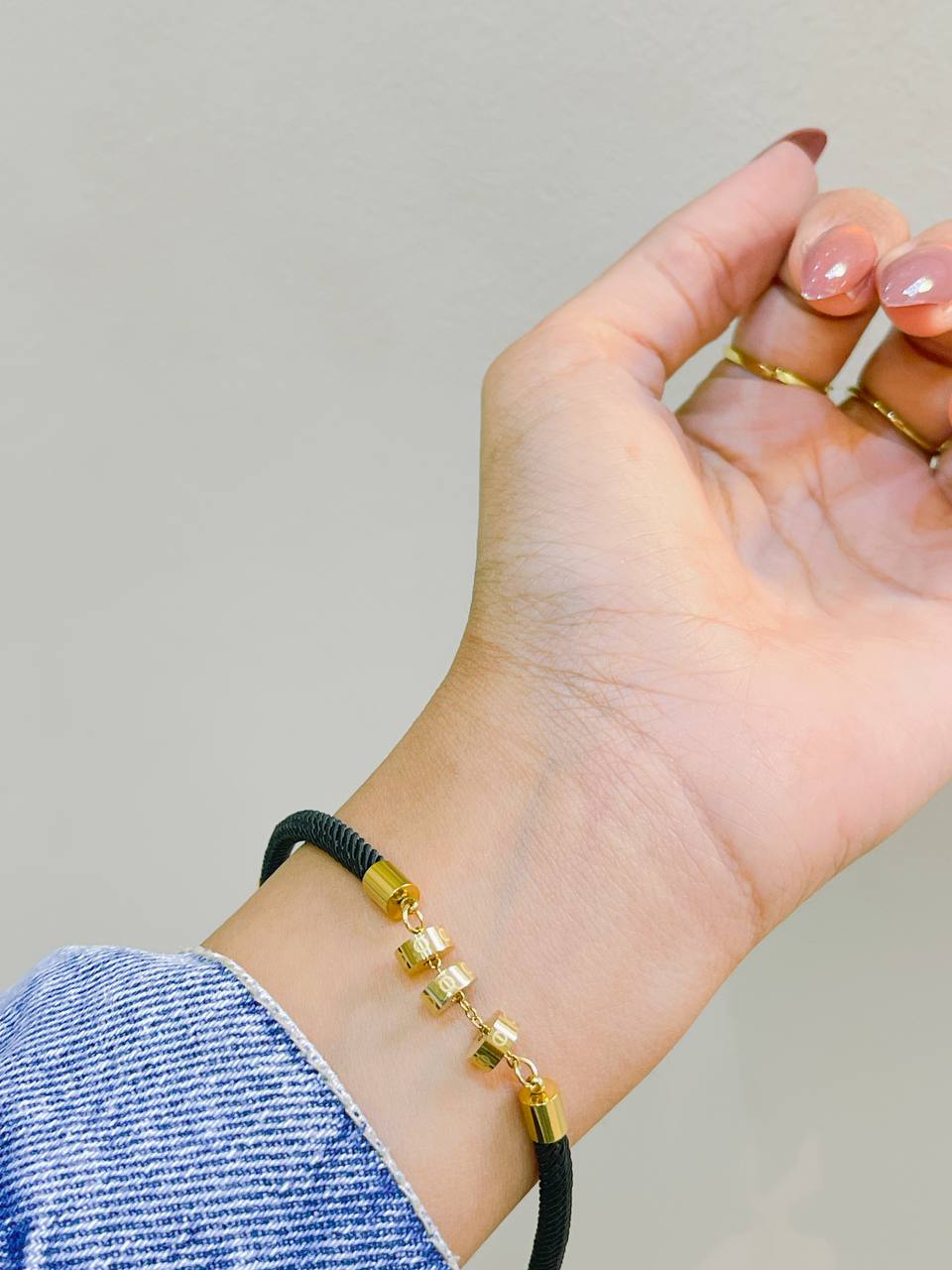 Urban Chic Silk Cord Bracelet