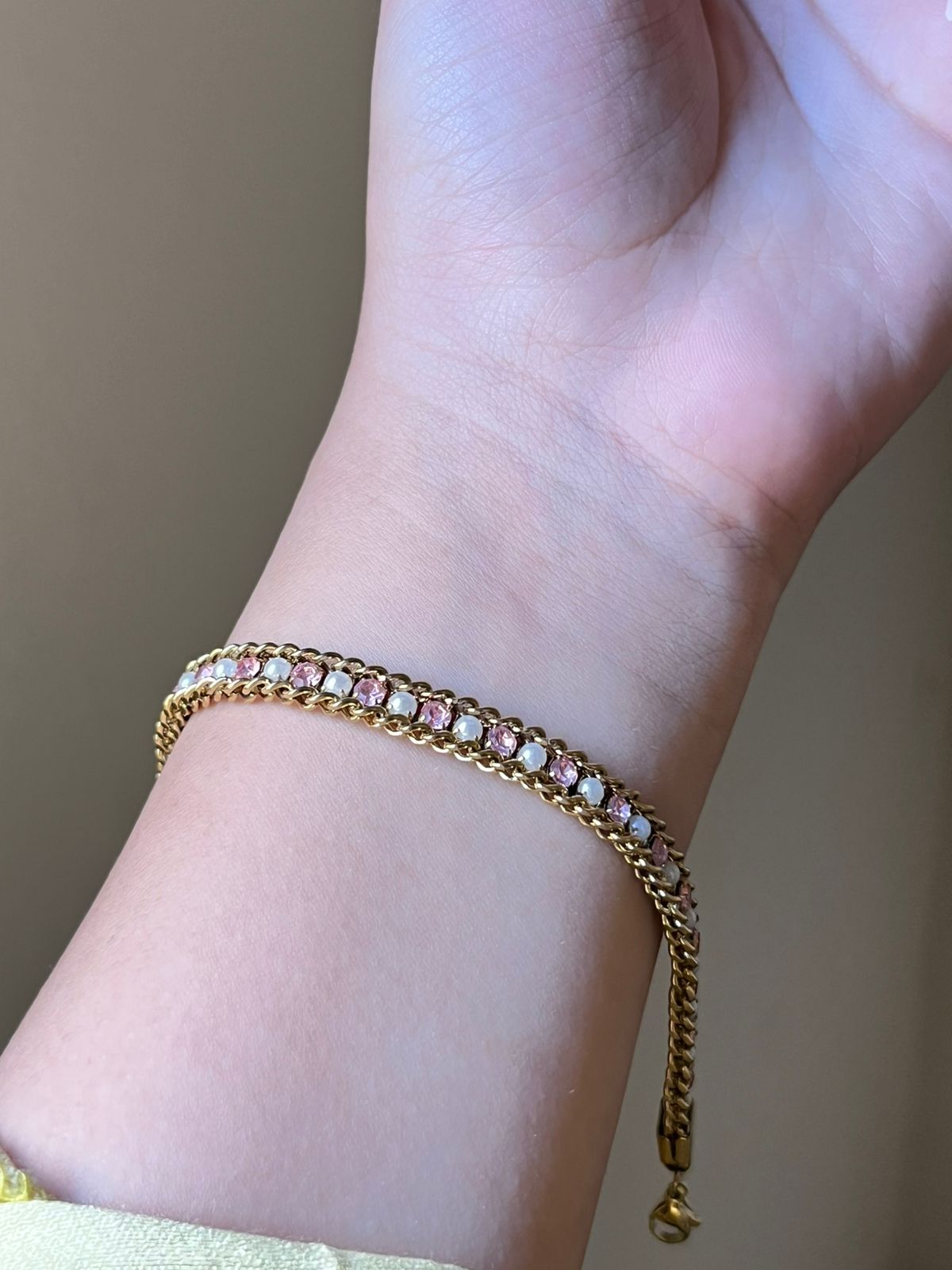 Grommet Tennis Bracelet