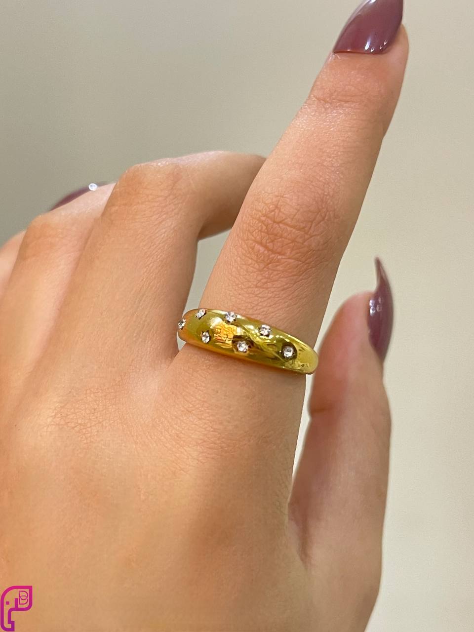Golden Starlight Ring
