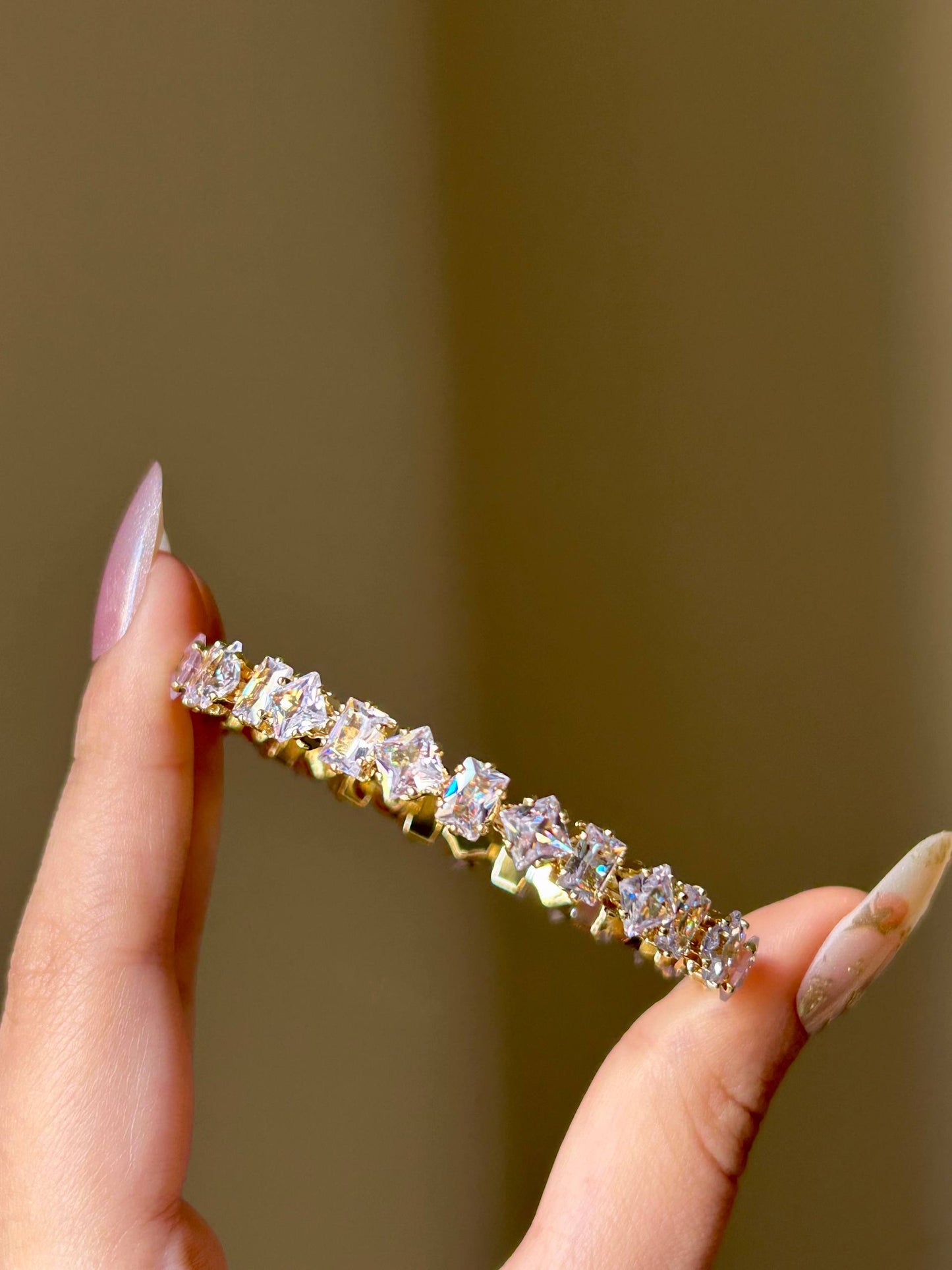 Radiant Emerald-Cut Bracelet