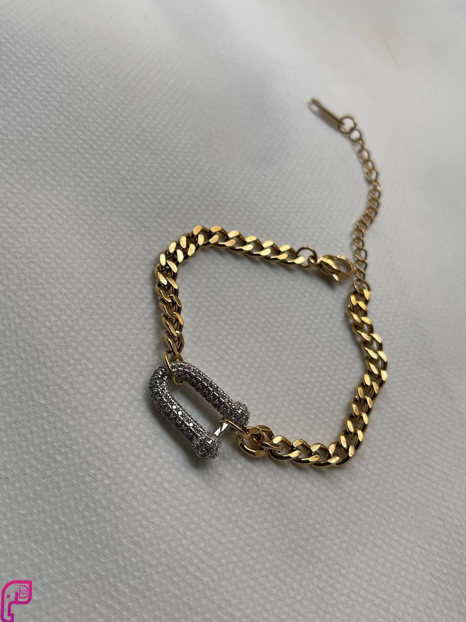 Pave Link Bracelet