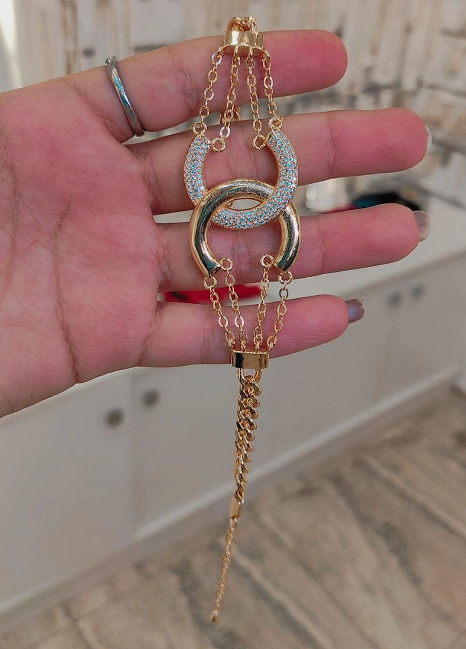 Sparkle Interlock Bracelet