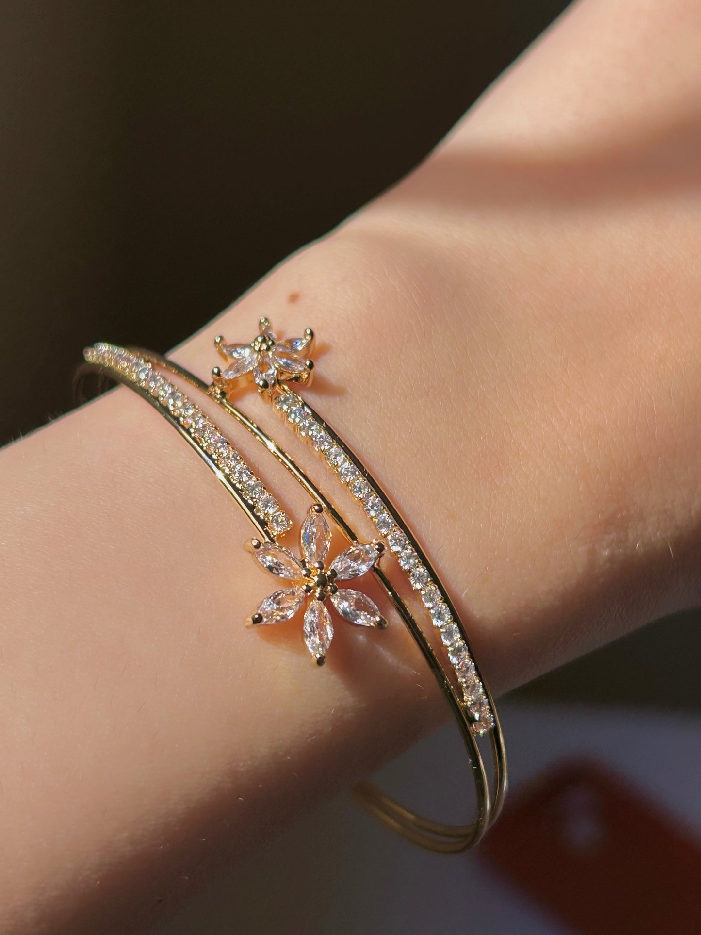 Starry Blossom Cuff