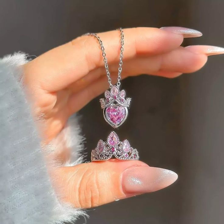 Rapunzel Pink Tiara Set