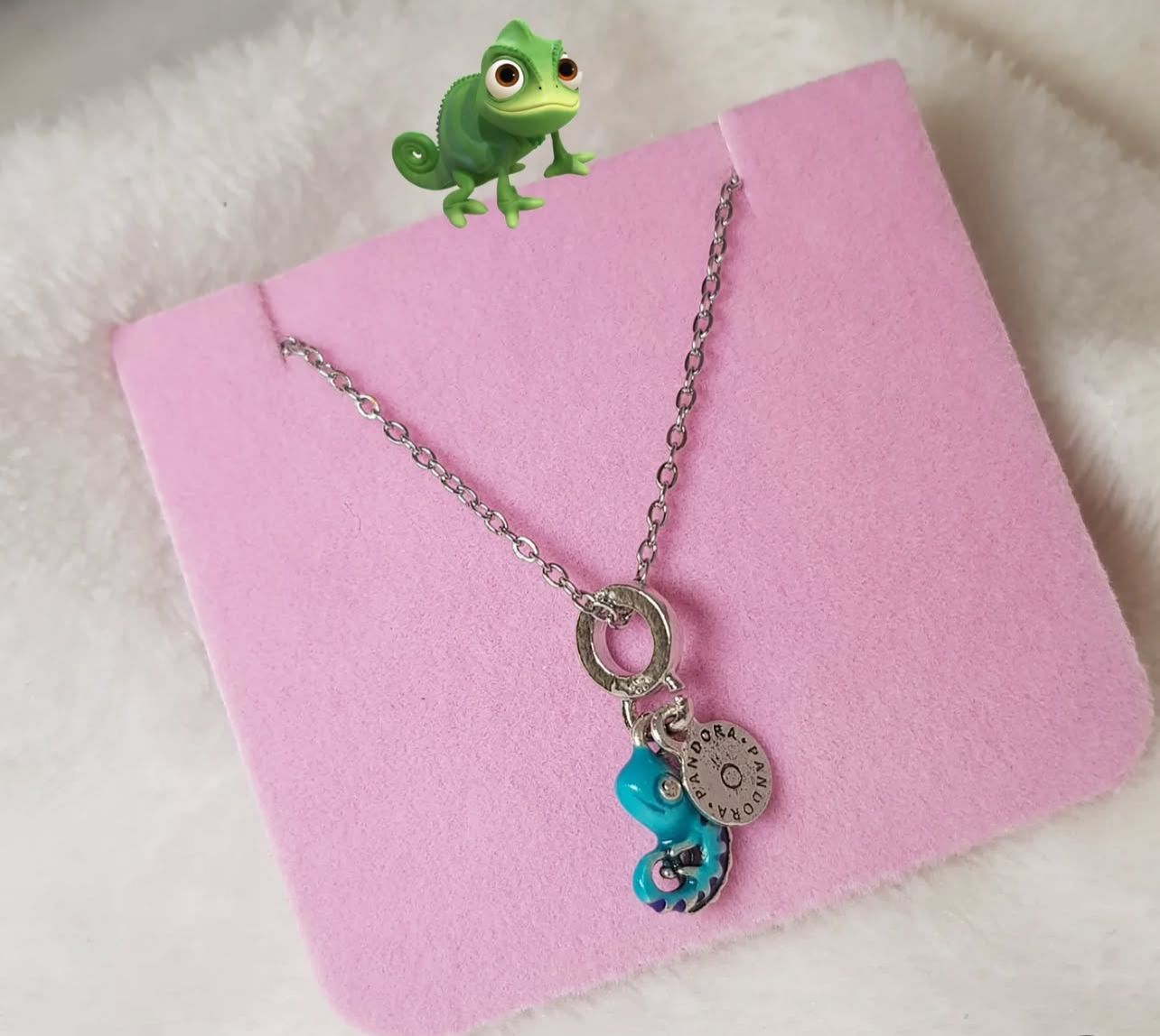 Pascal the Chameleon Necklace
