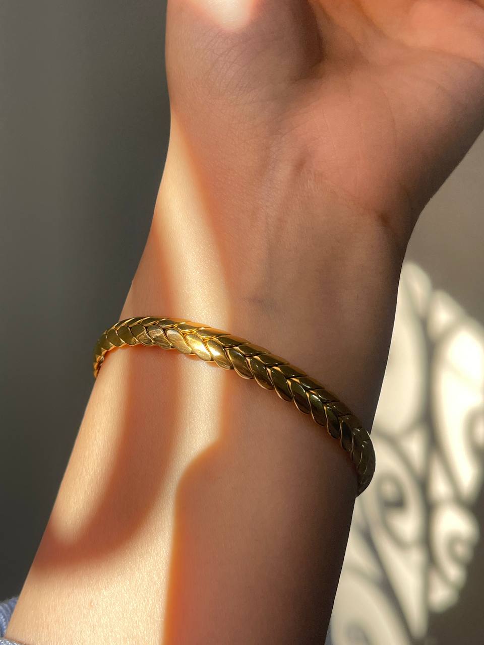 Golden Serpent Bracelet