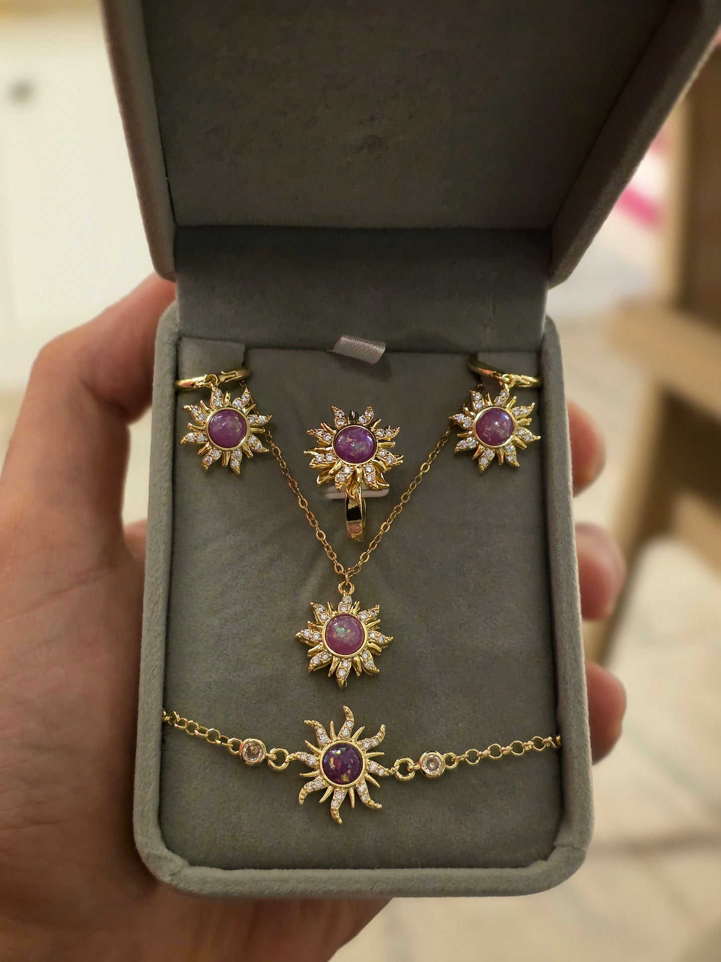 Rapunzel Sun Opal Set