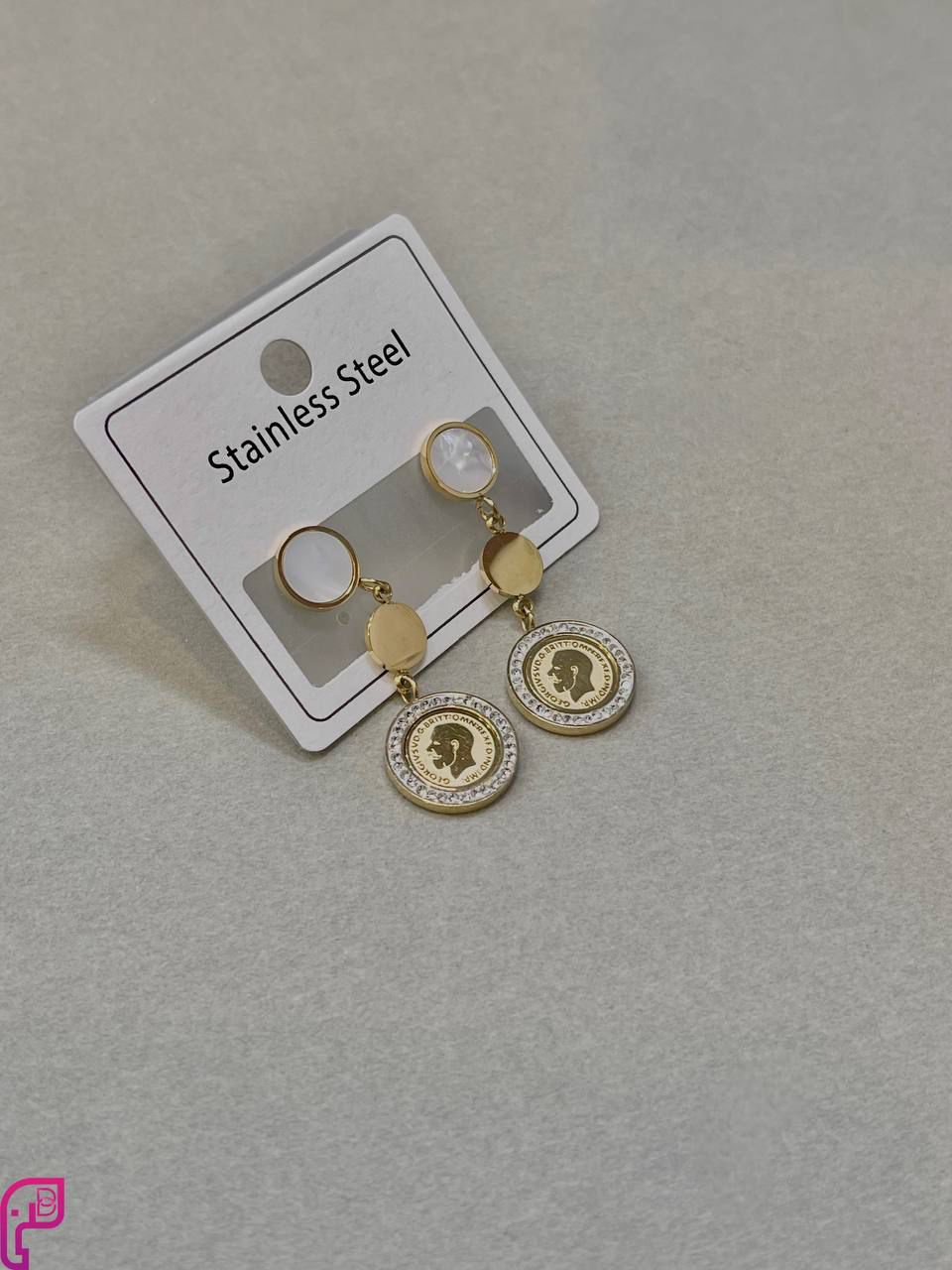 Golden Coin Earrings