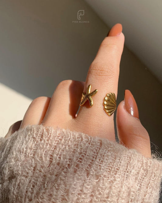 Oceanic Embrace Ring