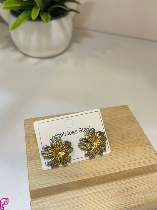 Floral Burst Studs