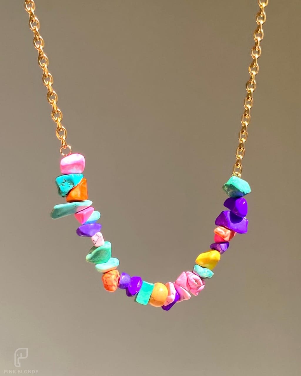 Vibrant Stone Necklace