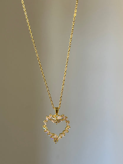 Golden Heart Locket