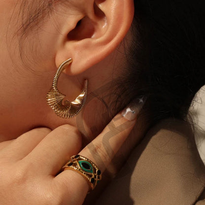 Aura Hoop Earrings