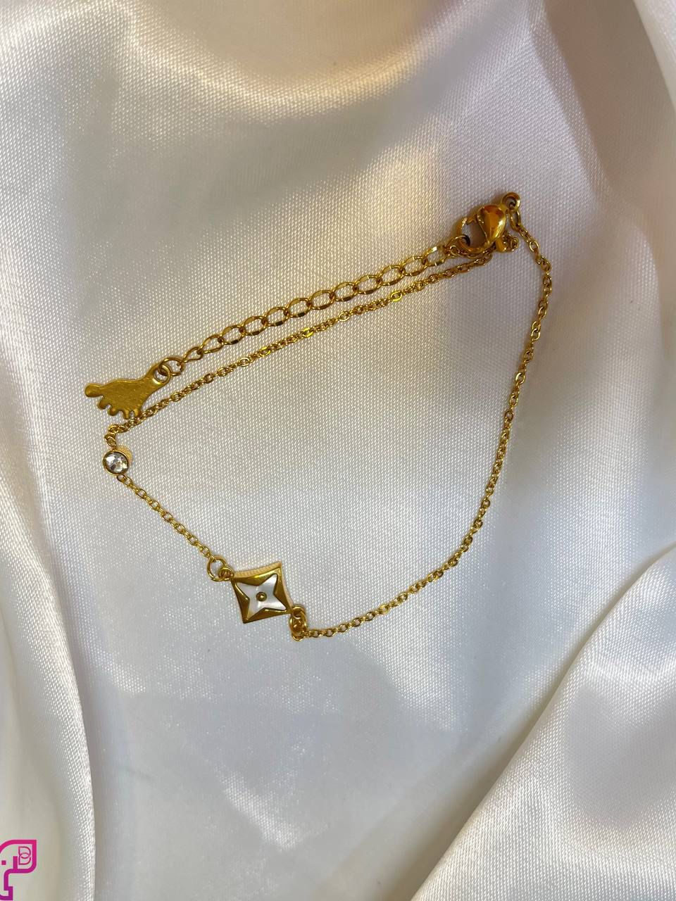 Gilded Charm Anklet
