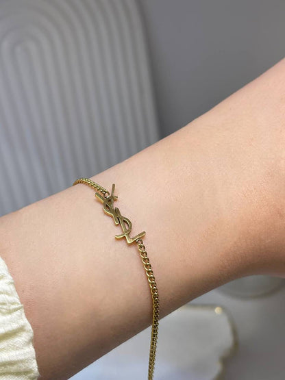 Golden YSL Bracelet
