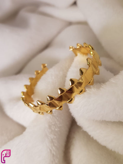 Gilded Edge Bangle