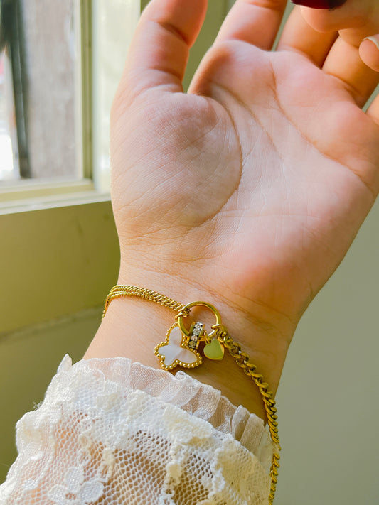 Golden Butterfly Bracelet