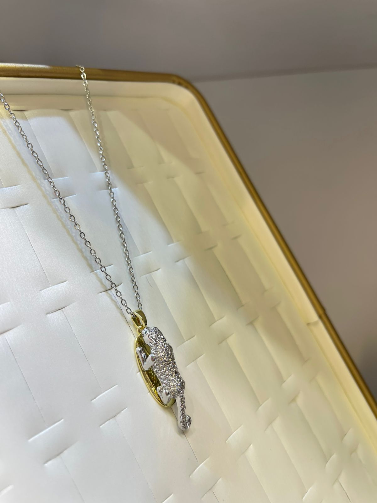 Sleek Leopard Necklace