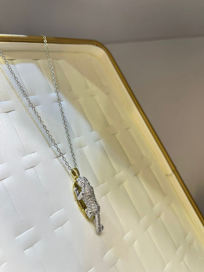 Sleek Leopard Necklace