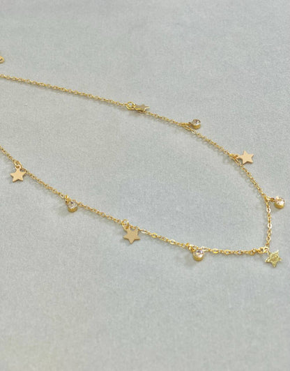 Starfall Charm Necklace