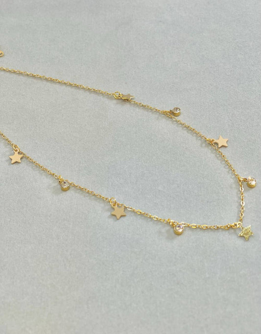 Starfall Charm Necklace