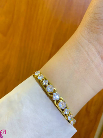 Luminous Gold Bangle