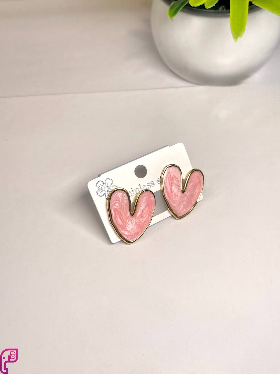 Duo Heart Earrings