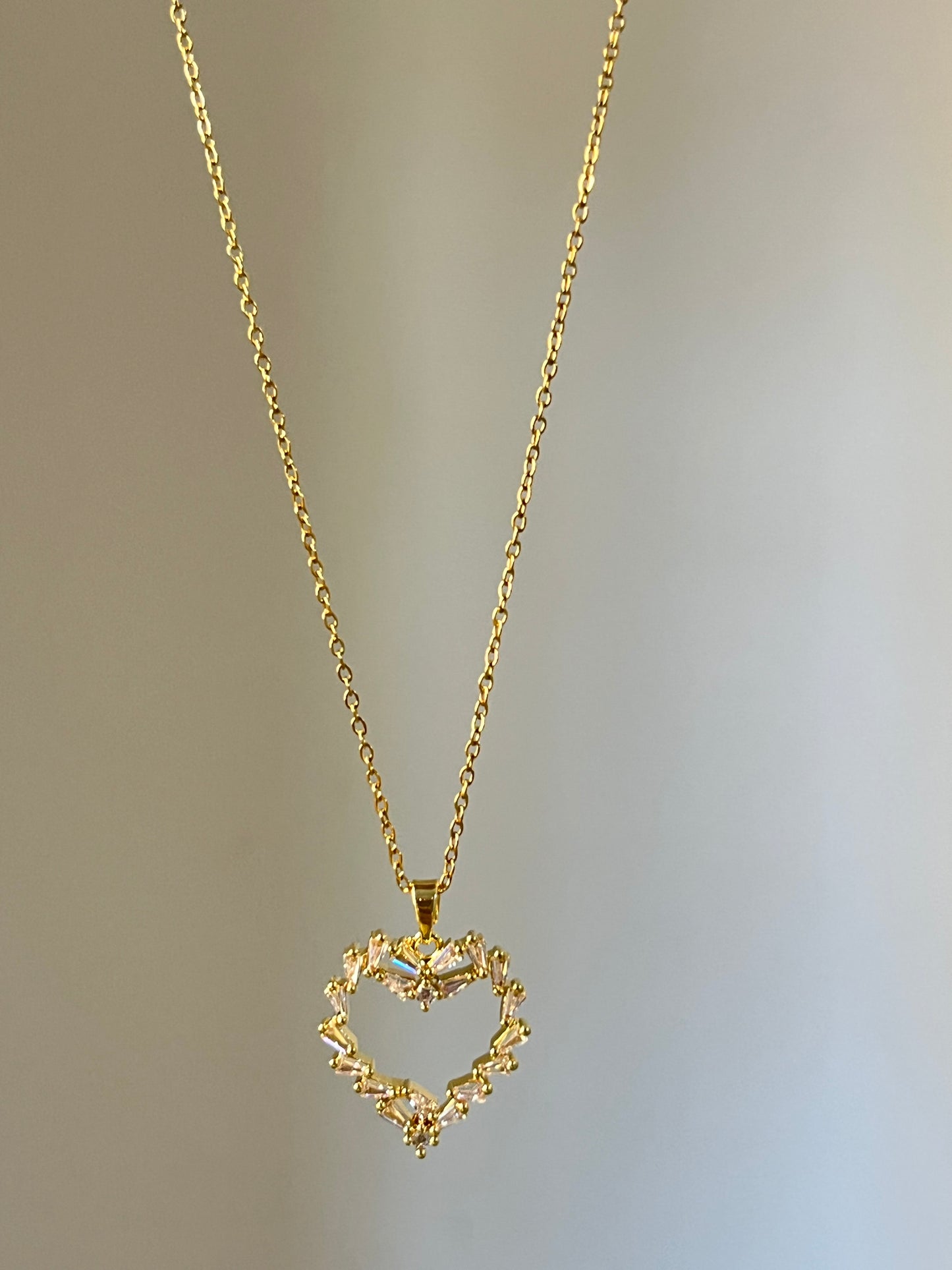Golden Heart Locket