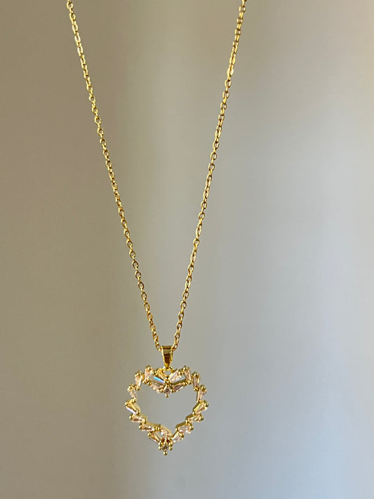 Golden Heart Locket