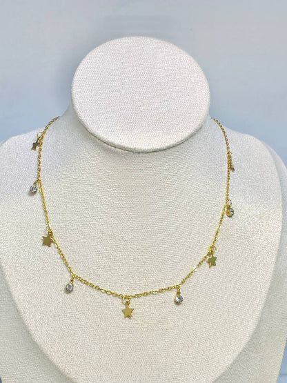 Starfall Charm Necklace
