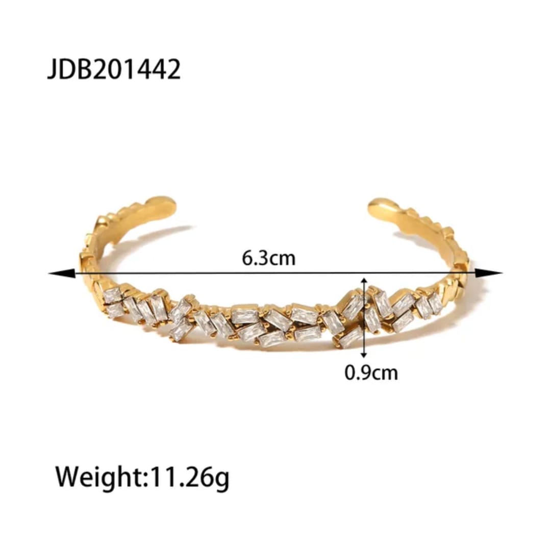 Sparkling Cascade Bangle